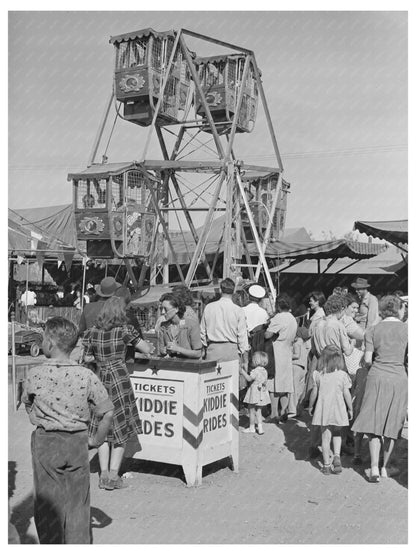 Imperial County Fair El Centro California 1942 Vintage Photo