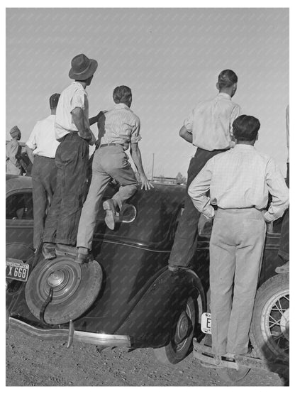 Farm Workers at Field Day Events Yuma Arizona March 1942