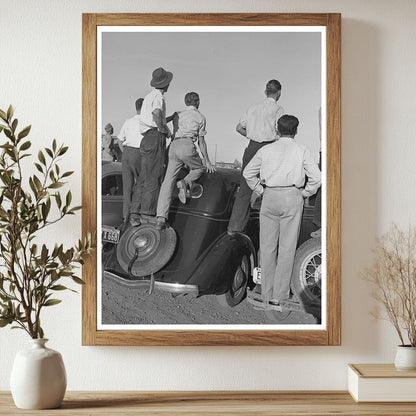 Farm Workers at Field Day Events Yuma Arizona March 1942