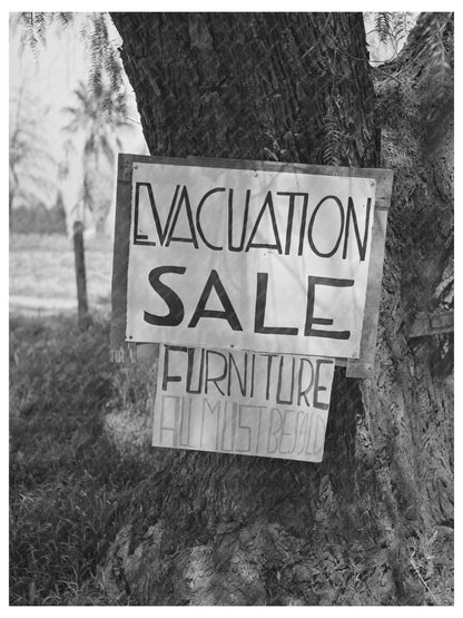 Japanese-Americans Selling Belongings April 1942