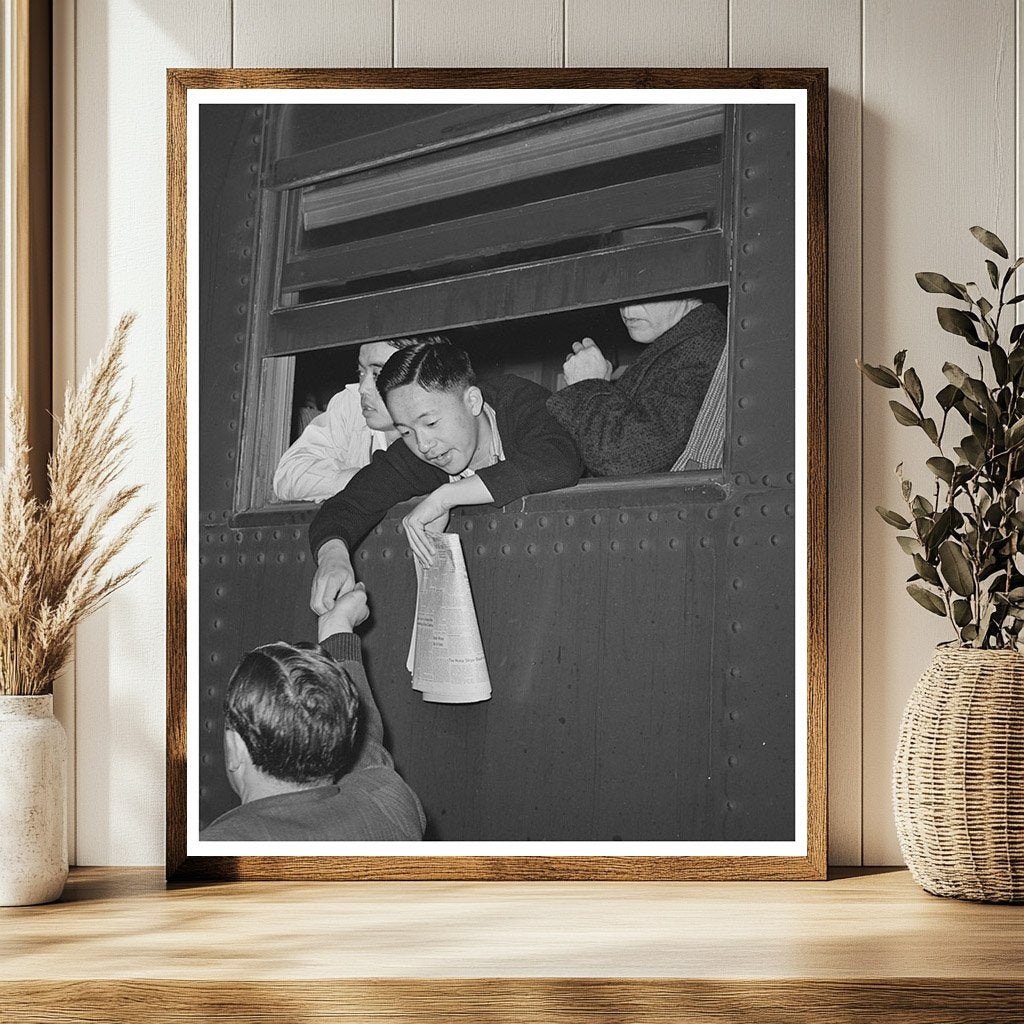 Evacuation of Japanese-Americans from Los Angeles 1942