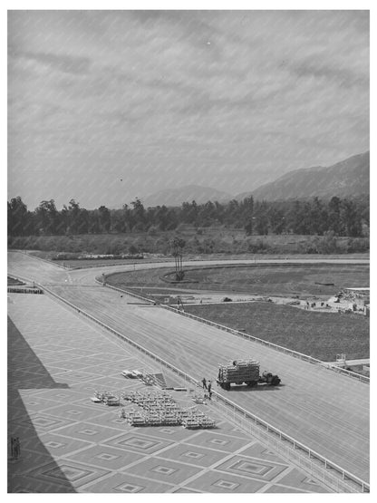 Santa Anita Racetrack Reception Center April 1942