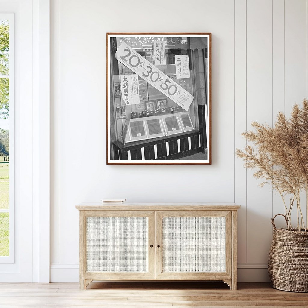 Little Tokyo Los Angeles Evacuation April 1942 Image