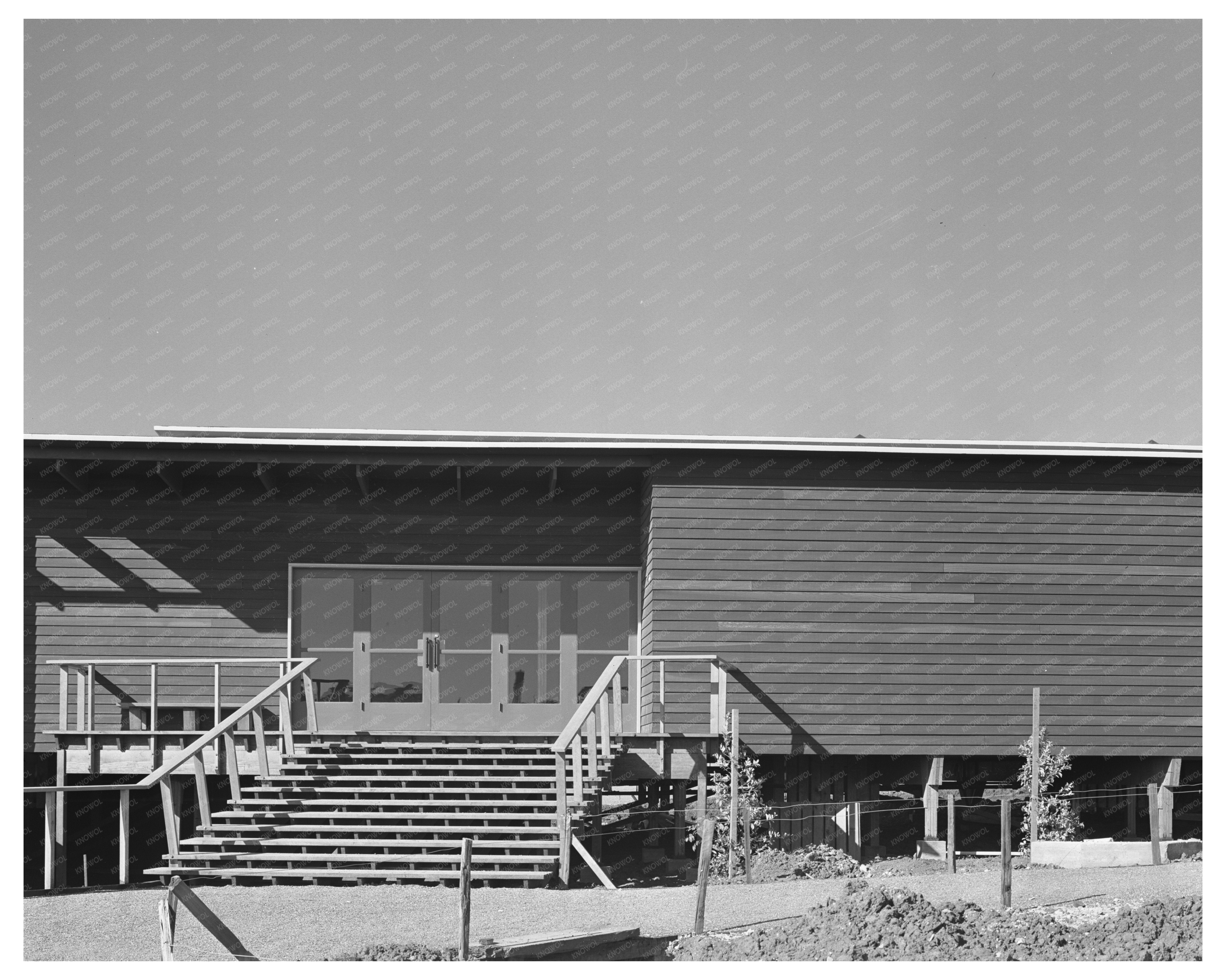 Vallejo Restaurant Entrance 1942 WWII Housing Project