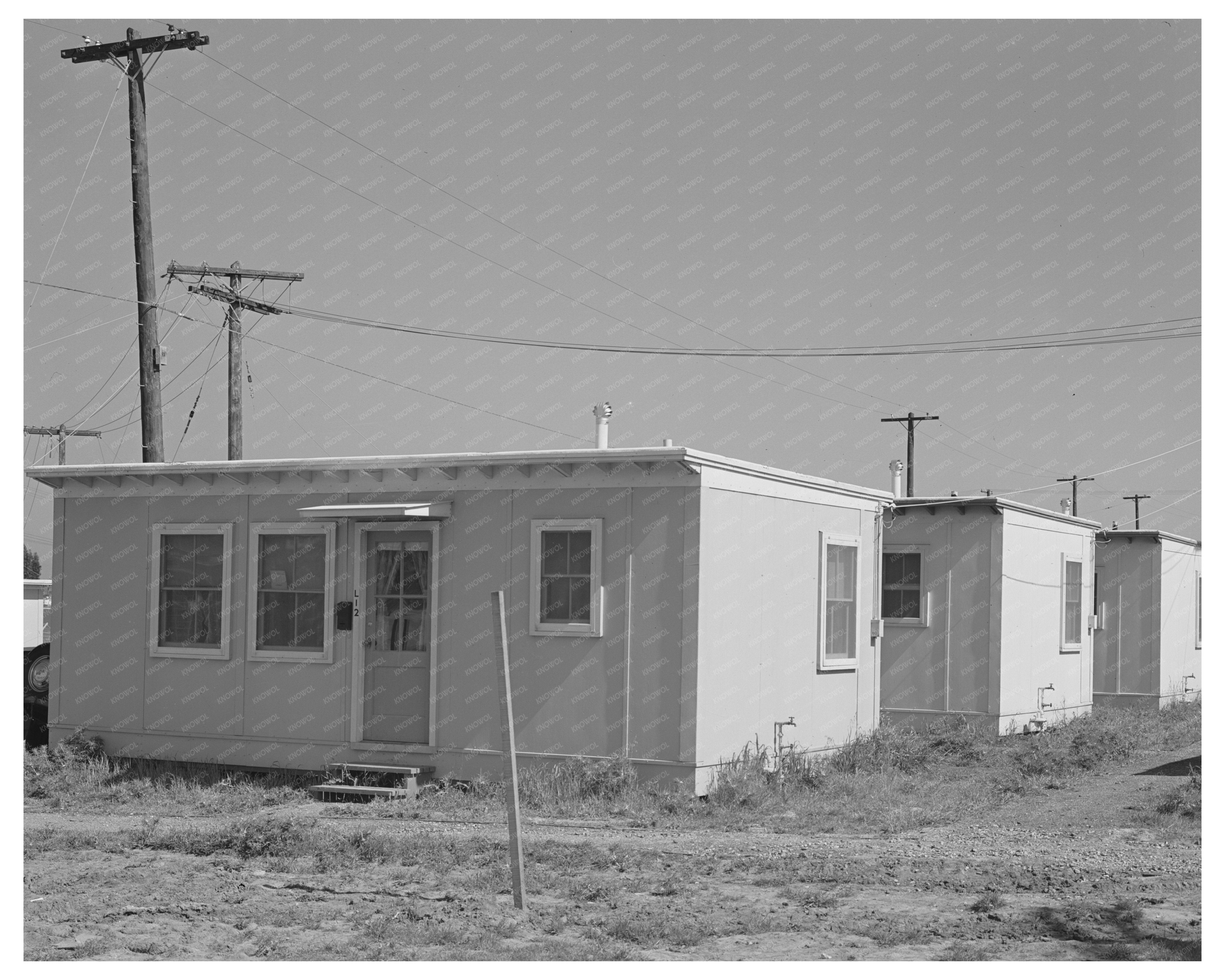 1942 Vallejo California Farm Security Housing Project Image