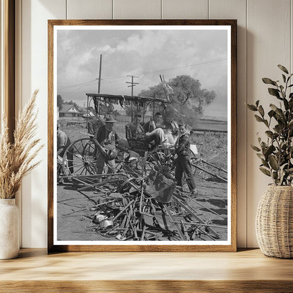 San Juan Bautista Schoolchildren Gather Scrap Metal 1942