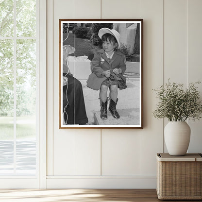 Japanese-American Child in Salinas California May 1942