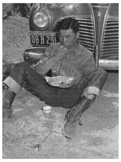 Japanese-Americans Picnic San Benito County May 1942