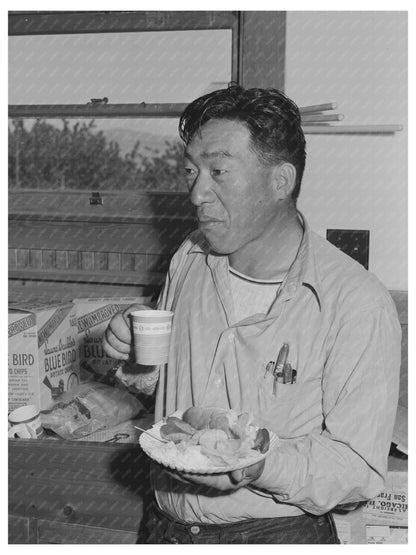 Japanese Americans Picnic May 1942 San Benito County