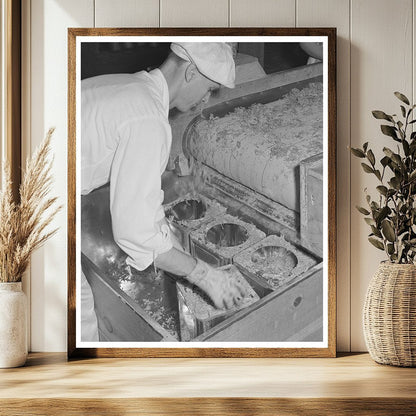 Dehydrated Cabbage Canning in Turlock California 1942