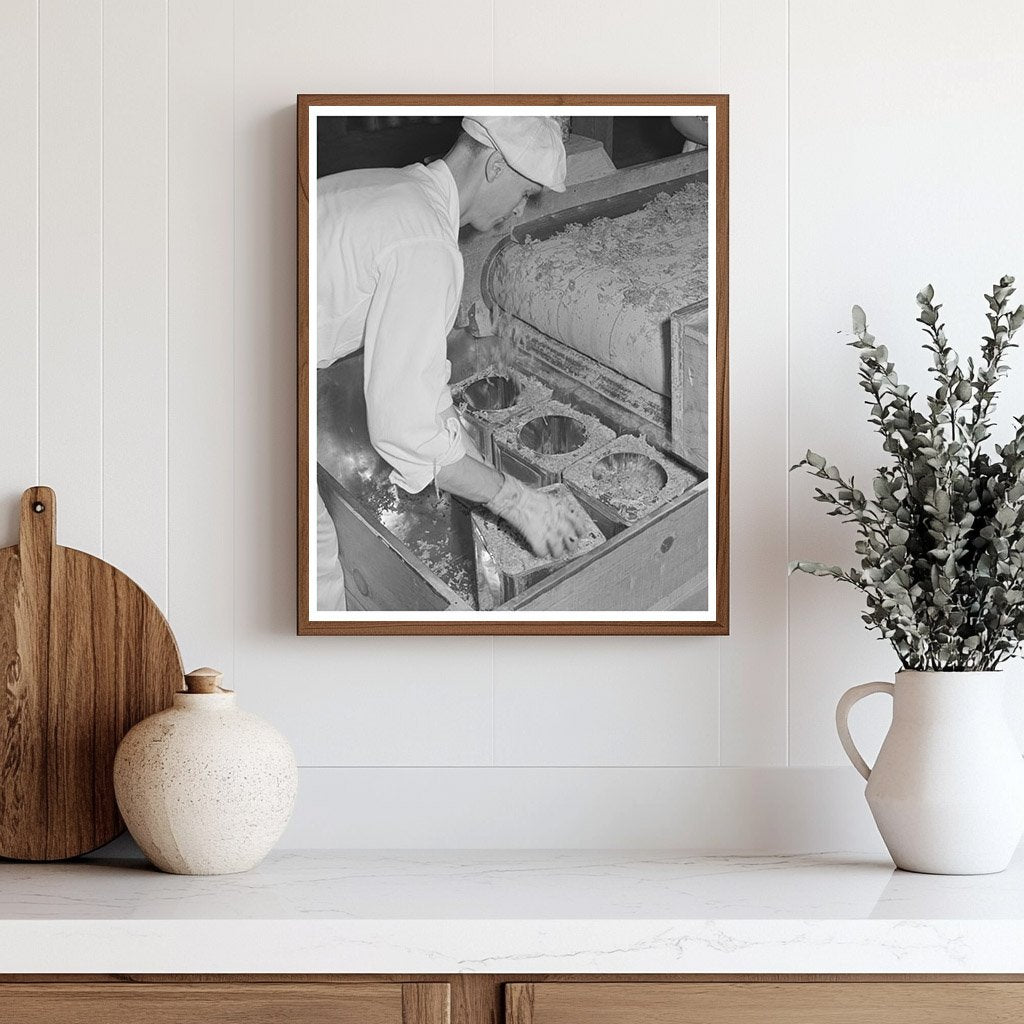 Dehydrated Cabbage Canning in Turlock California 1942