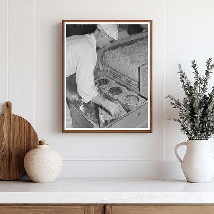 Dehydrated Cabbage Canning in Turlock California 1942