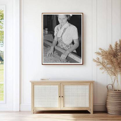 1942 Turlock California Dehydrated Cabbage Inspection Scene