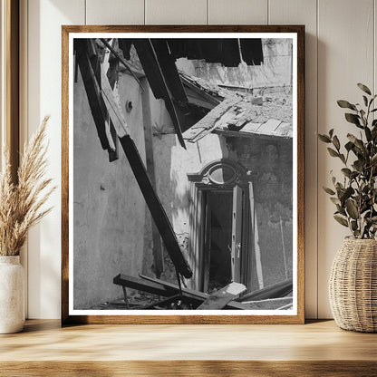 Old Bank Vault in Kennett California 1942