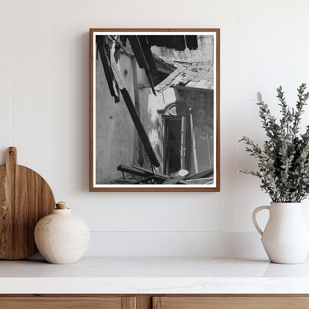 Old Bank Vault in Kennett California 1942