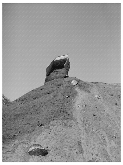Shasta Dam construction site June 1942 workers in action