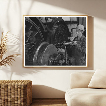 Shasta Dam Cable Control Room June 1942 Interior Image