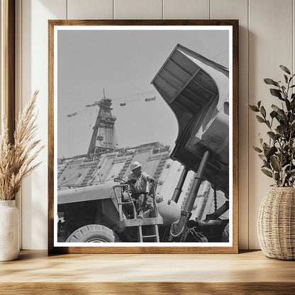 1942 Dump Truck at Shasta Dam Construction California