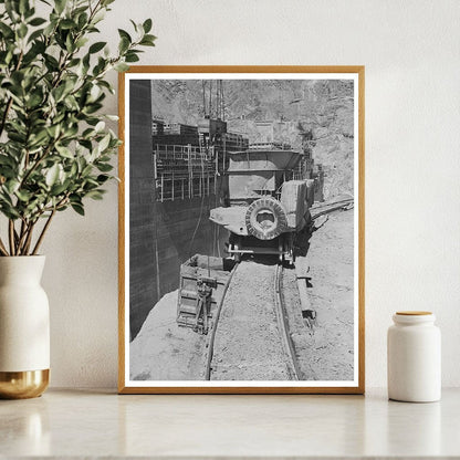 1942 Vintage Car on Circular Track at Shasta Dam California