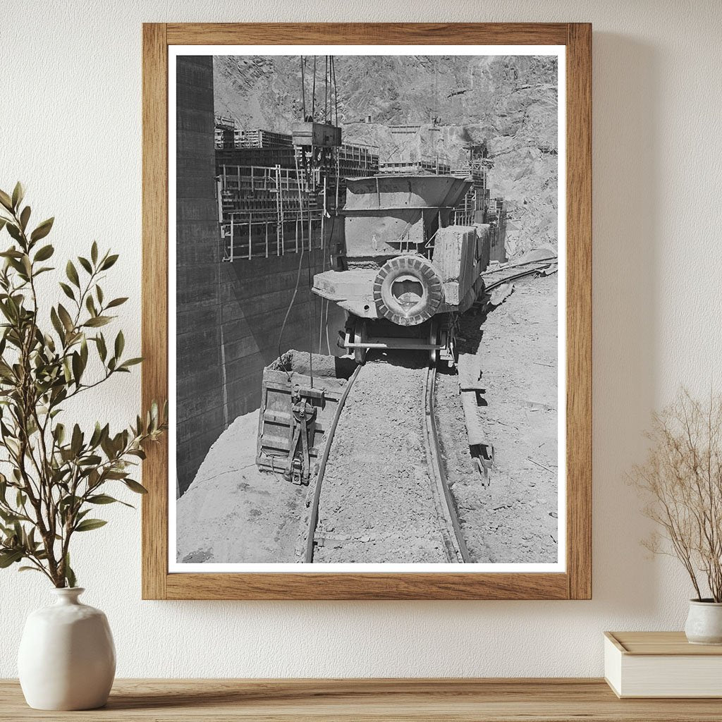 1942 Vintage Car on Circular Track at Shasta Dam California