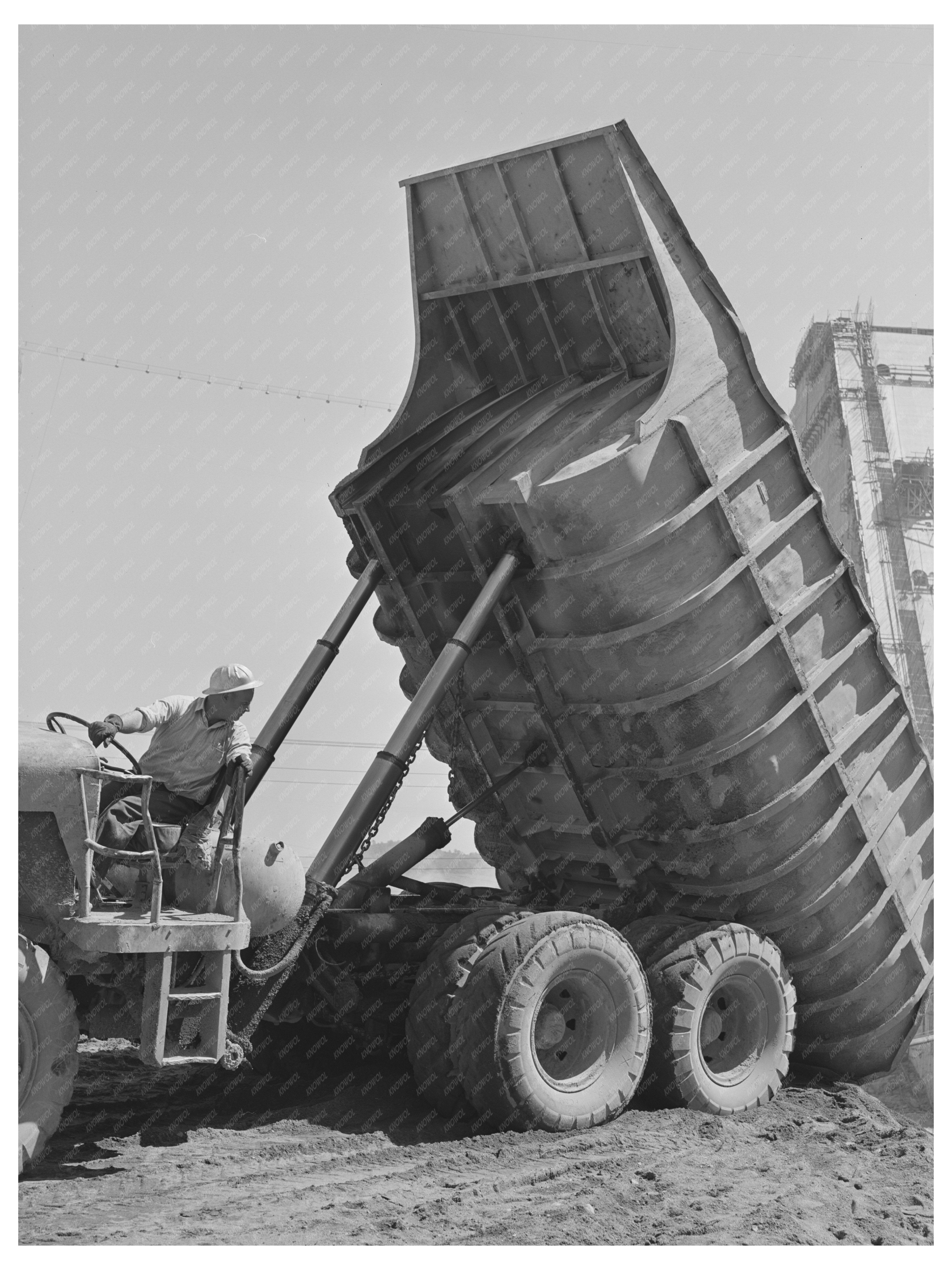 Vintage 1942 Dump Truck at Shasta Dam California
