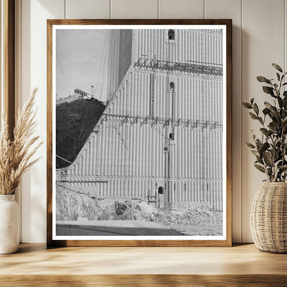 Shasta Dam Vintage Photograph June 1942 California