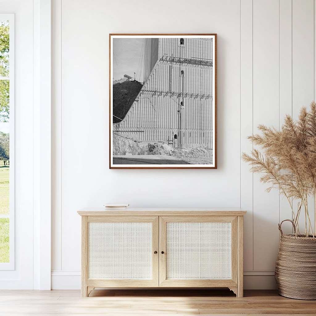 Shasta Dam Vintage Photograph June 1942 California