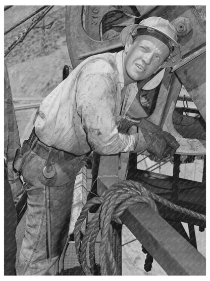 Shasta Dam Vintage Photo June 1942 Wartime Labor