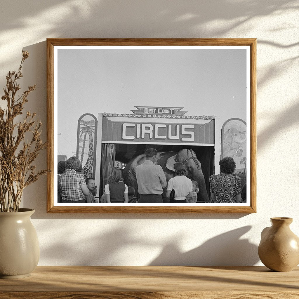 Circus Day Celebration in Klamath Falls Oregon 1942