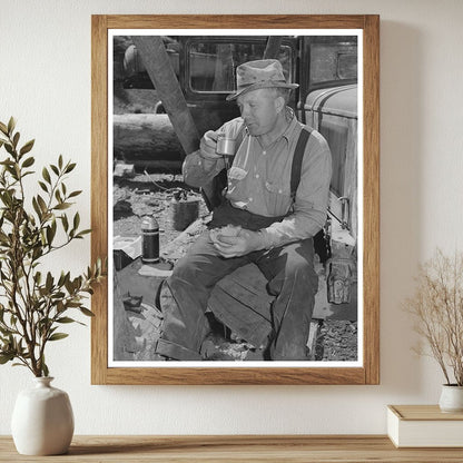 Lumberjack Lunch in Malheur National Forest July 1942