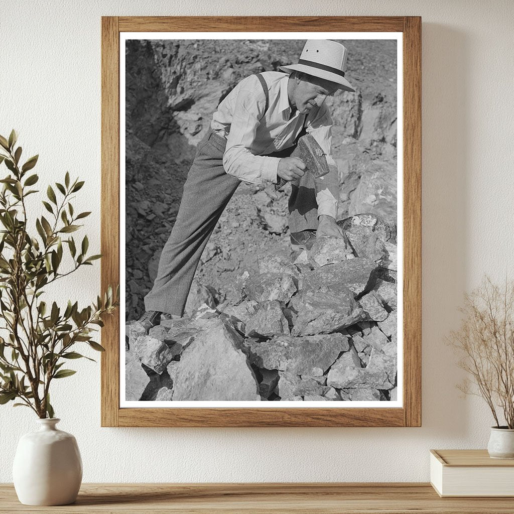 Chrome Prospector in Grant County Oregon July 1942