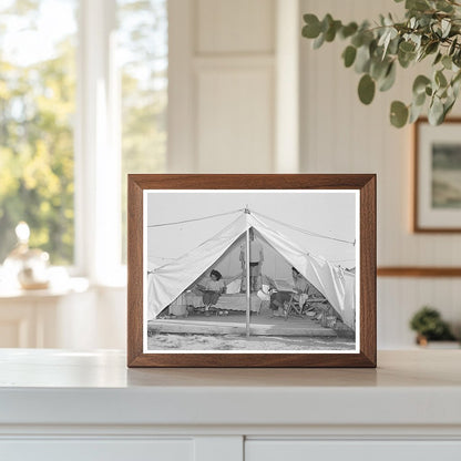 Japanese-American Family Tent Home Nyssa Oregon 1942