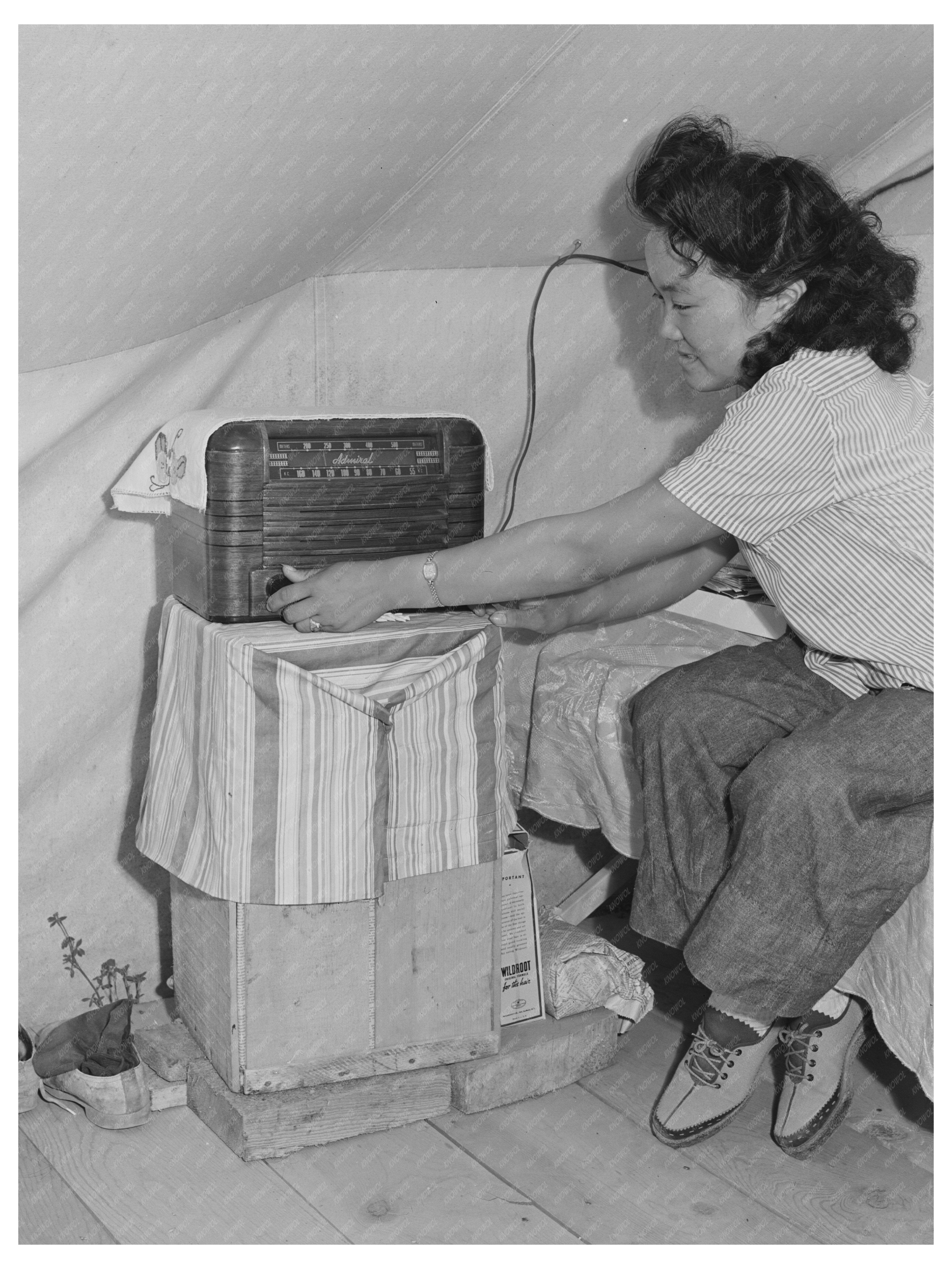 Mobile Camp for Japanese-American Families Nyssa Oregon 1942