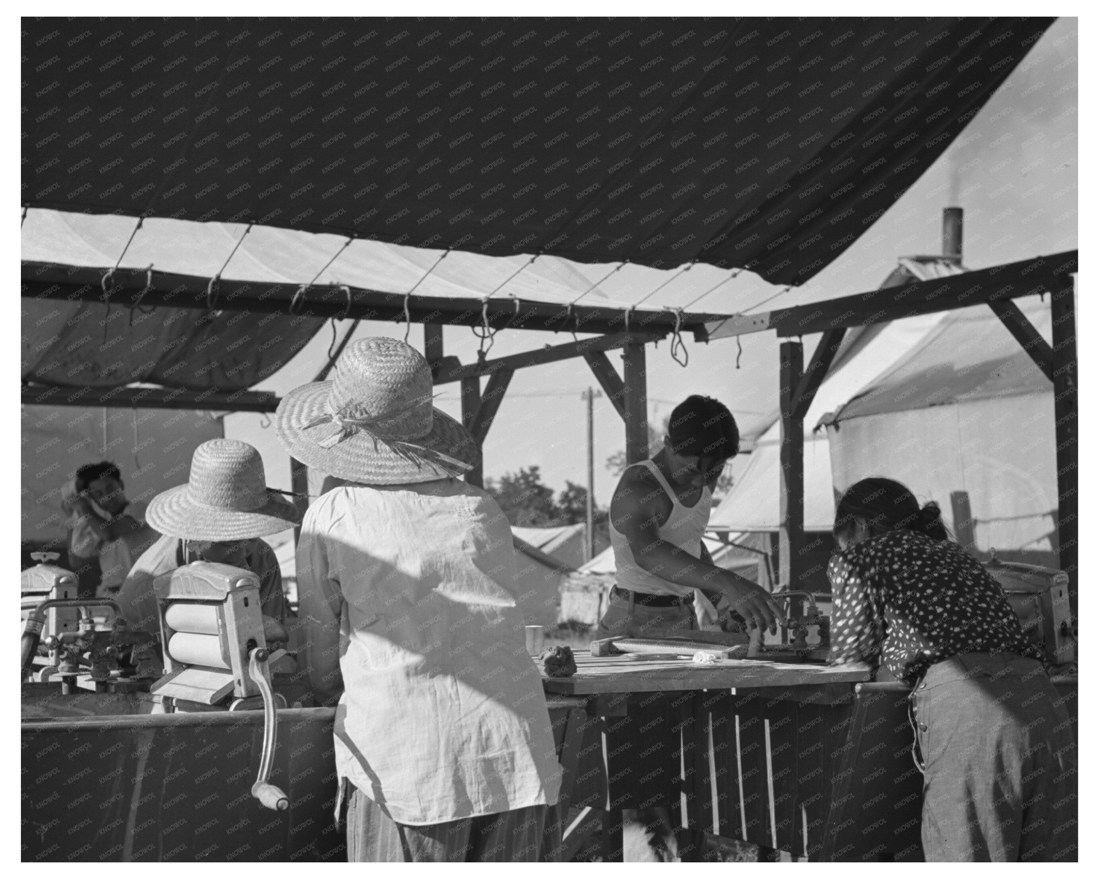 1942 Mobile Camp Laundry Room in Nyssa Oregon