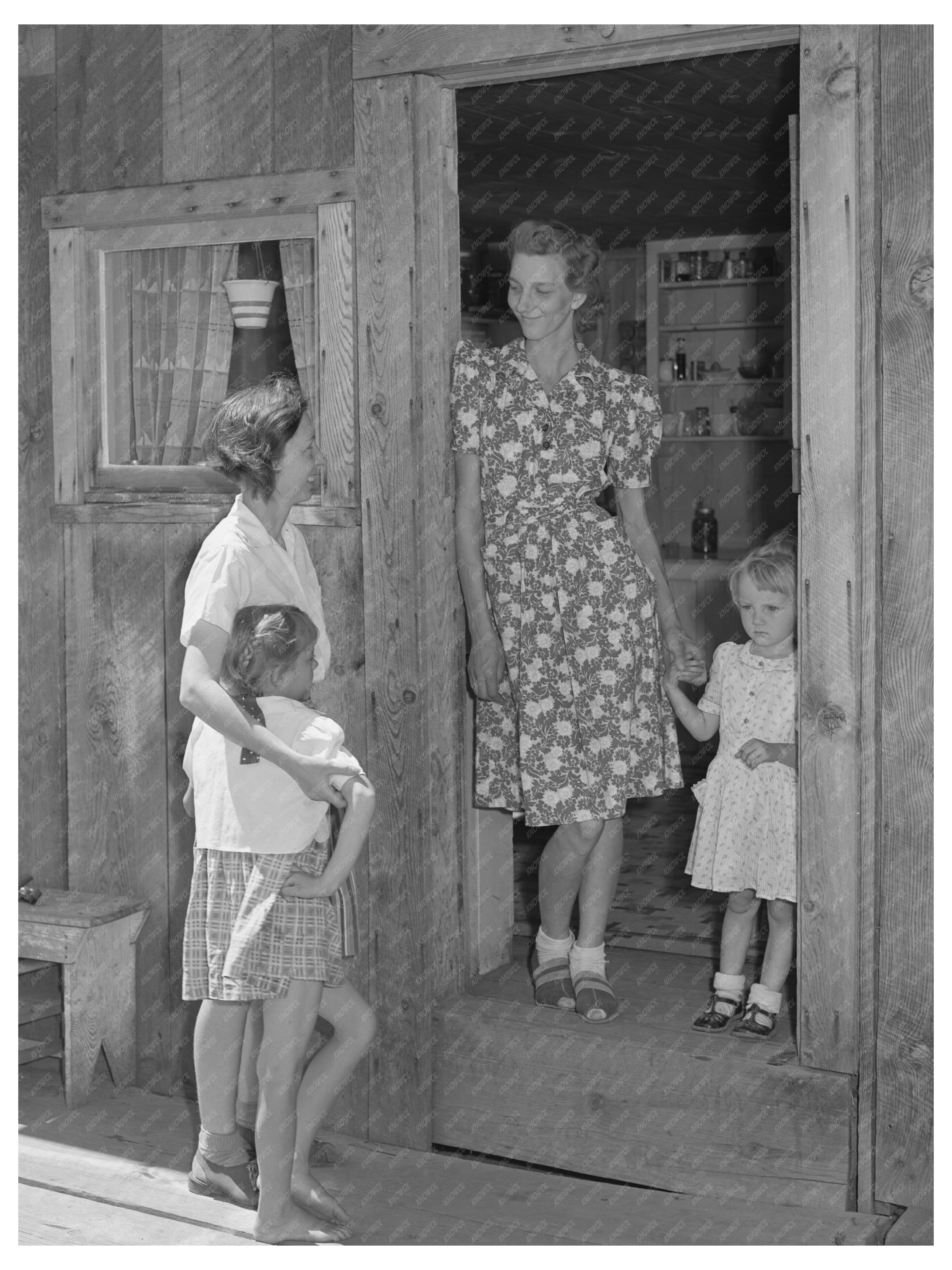 Self-Help Cooperative in Ola Idaho July 1942