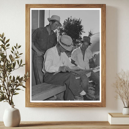 Japanese Farm Workers Mobile Camp Shelley Idaho 1942