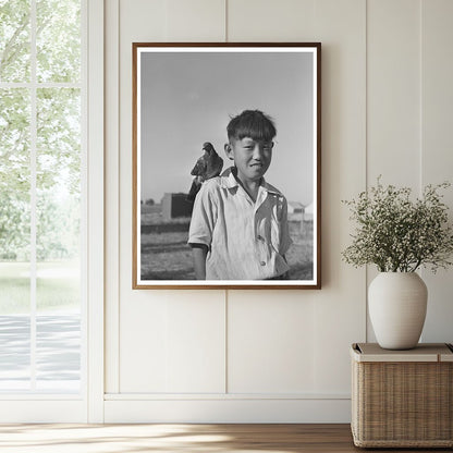 Japanese Child at Farm Security Camp Shelley Idaho 1942