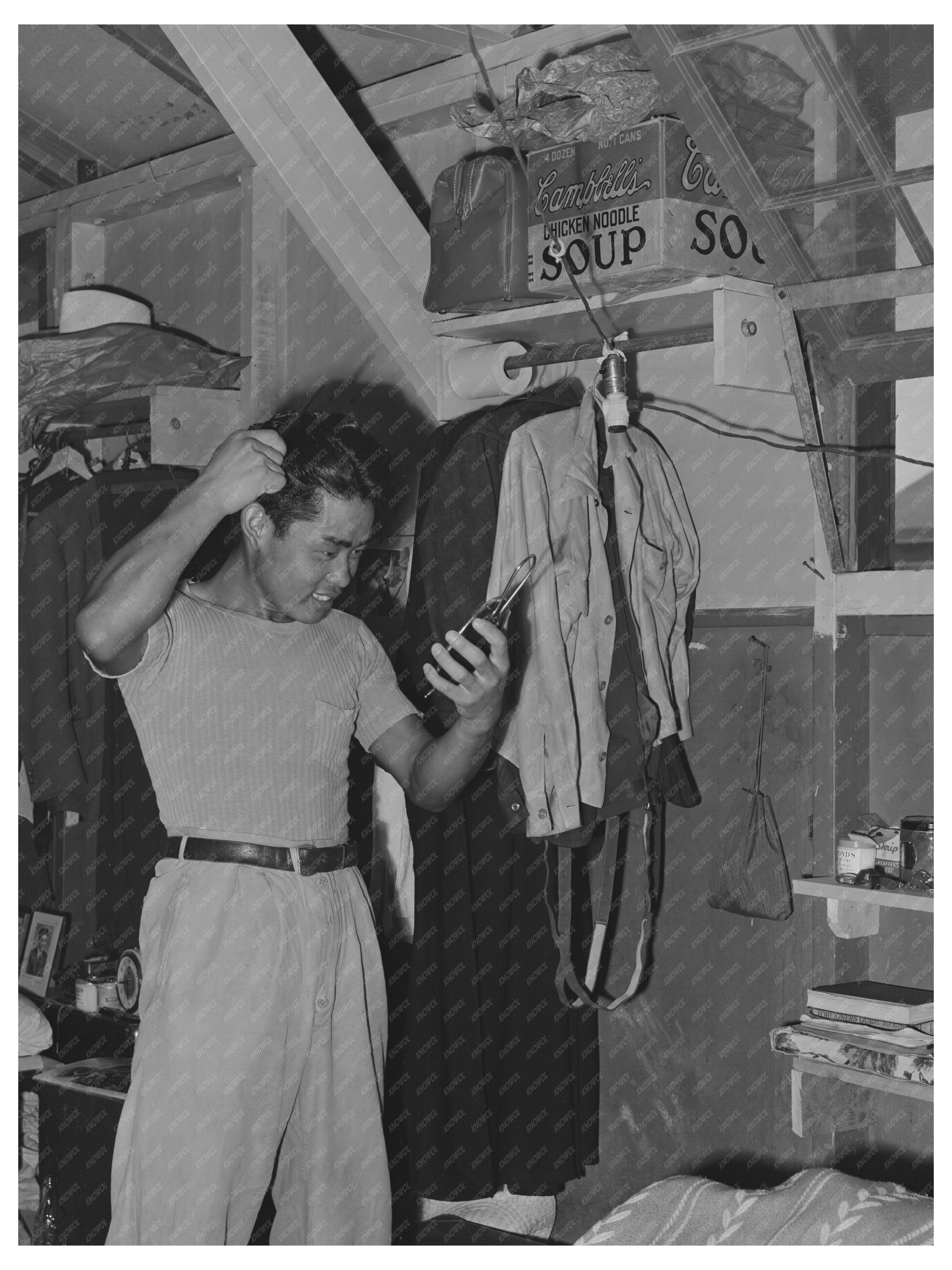 Japanese-American Farm Worker in Idaho July 1942