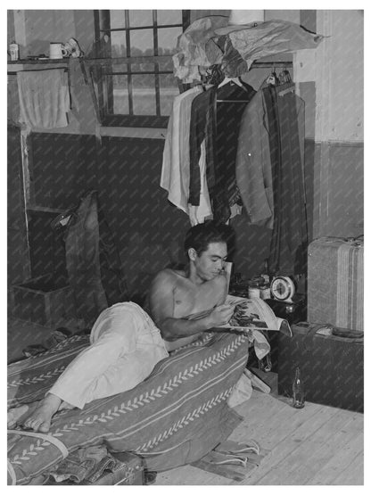 Japanese-American Farm Worker in Rupert Idaho 1942