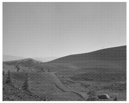 Craters of the Moon National Monument Idaho August 1942