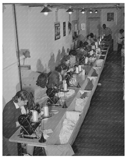 1942 Sewing Machines for Pilot Parachutes in San Diego