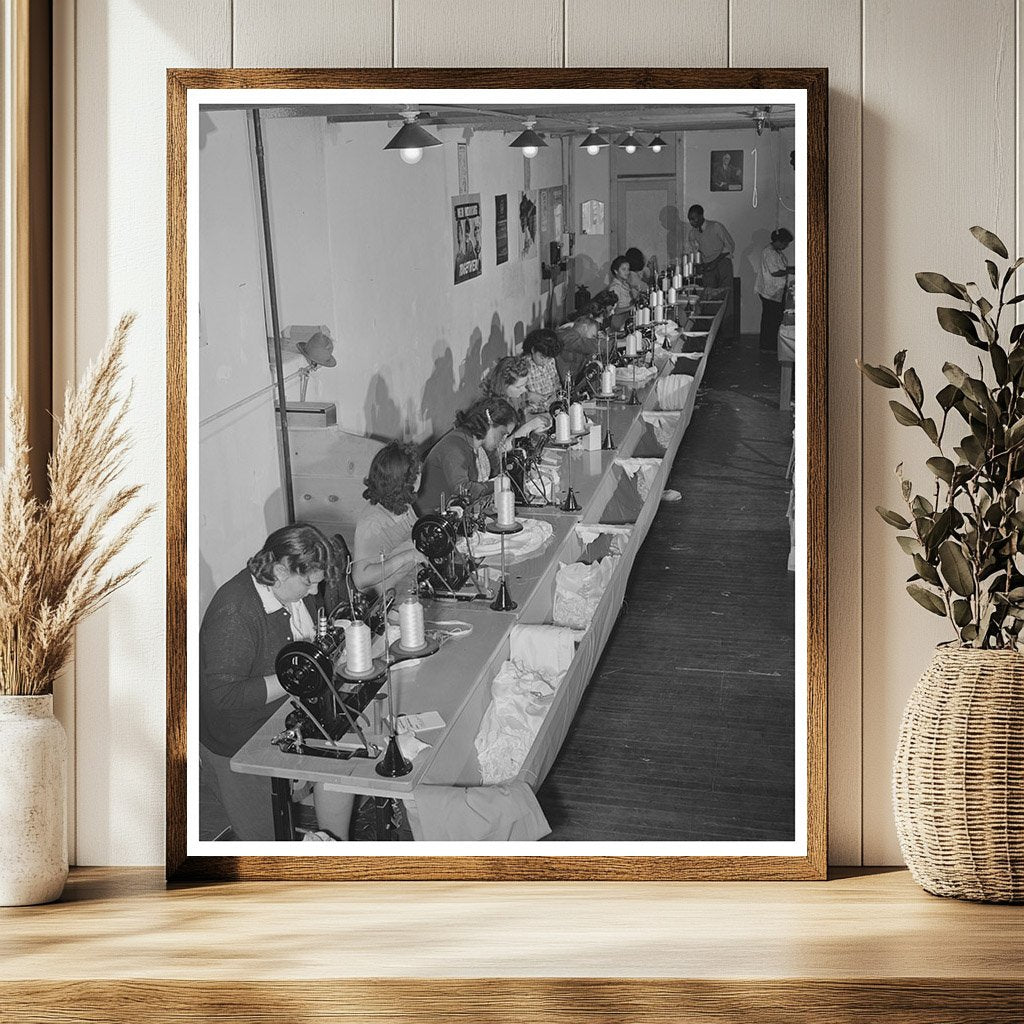 1942 Sewing Machines for Pilot Parachutes in San Diego