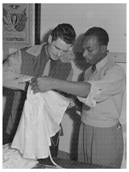 Pilot Parachute Inspection in San Diego April 1942