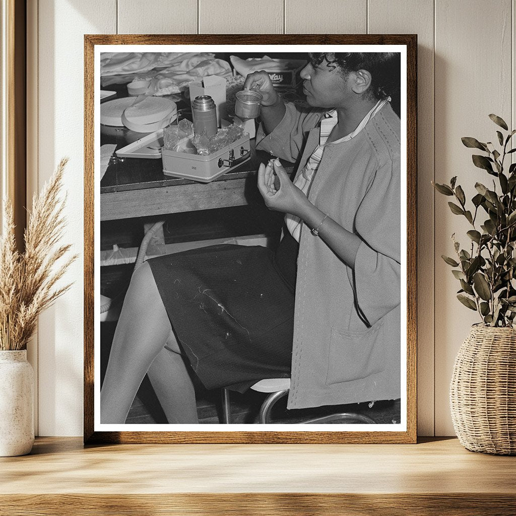 Lunch Hour at Pacific Parachute Company San Diego 1942