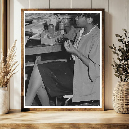 Lunch Hour at Pacific Parachute Company San Diego 1942