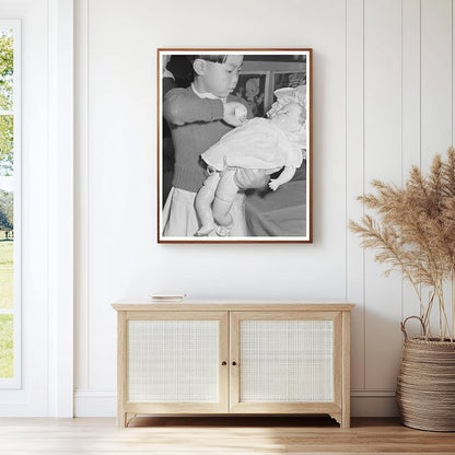 Chinese Kindergarten Pupil in San Leandro 1942