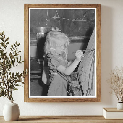 Kindergarten Pupil San Leandro California 1942