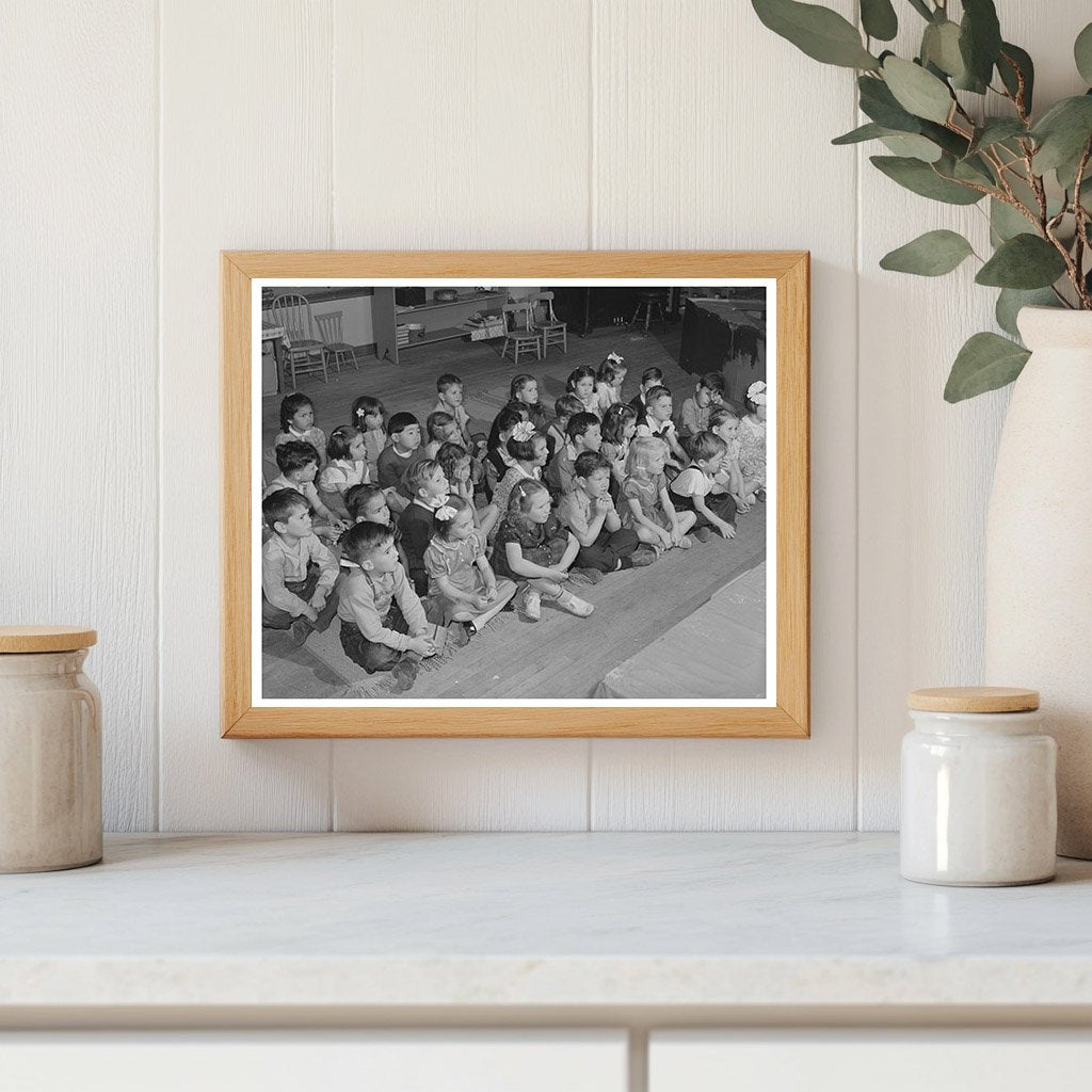 Kindergarten Children in San Leandro California 1942