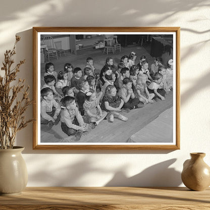 Kindergarten Children in San Leandro California 1942