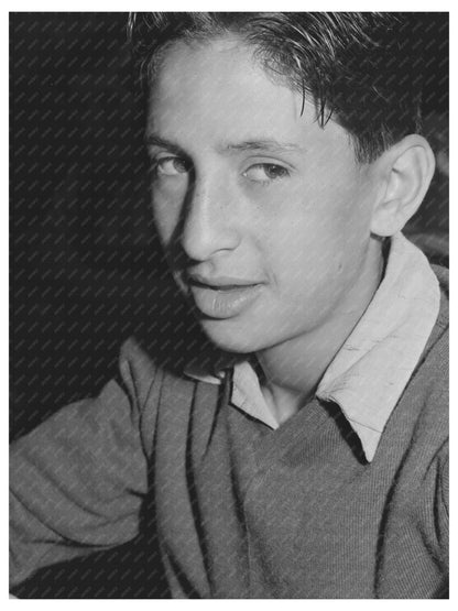 Portuguese Grade Schoolboy San Leandro 1942